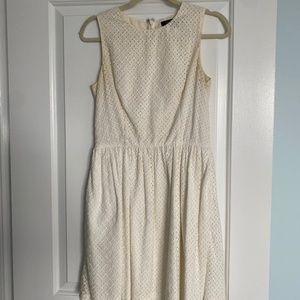 Off-White eyelet dress